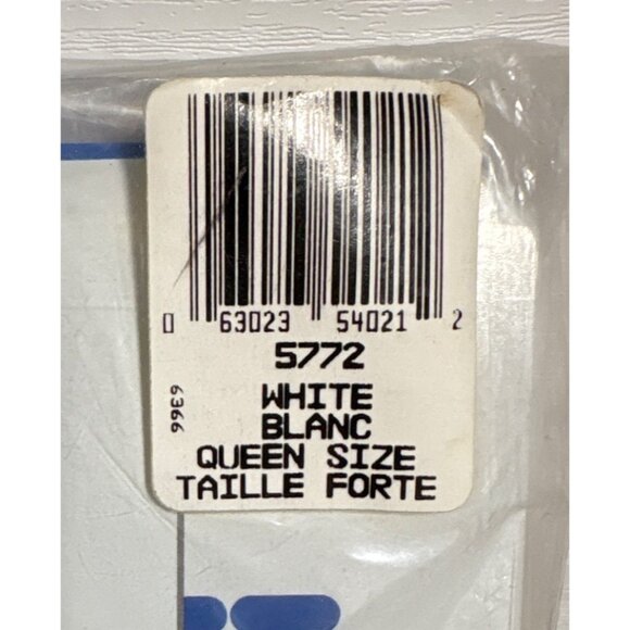 Secret Queen Size Reinforced Panty & Toe White Pantyhose 20 Denier Savings Pack - Picture 2 of 4